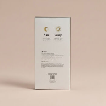Yin Yang Black Oud And Coconut Incense Stick Gift Set, 4 of 4