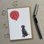 Personalised Labrador Birthday Card, thumbnail 8 of 12