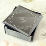 Personalised Botanical Diamante Mirrored Trinket Box, thumbnail 3 of 5