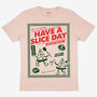 Have A Slice Day Women’s Pizza T Shirt, thumbnail 3 of 3