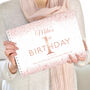 Rose Gold 1st Birthday Book, thumbnail 1 of 6