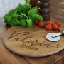 Name Wooden Pizza Board Serving Paddle, thumbnail 1 of 10