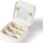 Small Travel Jewellery Organizer Storage Box Case, thumbnail 2 of 12