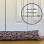 William Morris Draft Excluder, Brocade Draught Stopper, thumbnail 1 of 6
