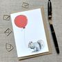 Personalised Squirrel Birthday Card, thumbnail 1 of 6