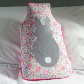 Rabbit Liberty Hot Water Bottle Cover, 2 of 5