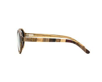 Wooden Sunglasses | Lagos | Polarised Lens, 10 of 12