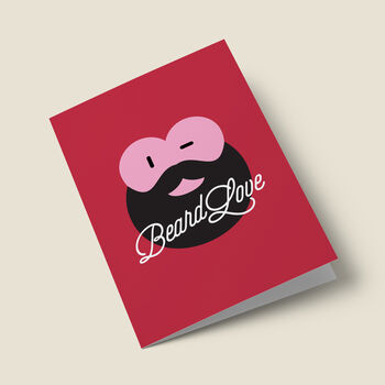 'Beard Love' Valentine's Card, 3 of 4