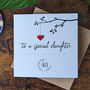 Personalised 40th Birthday Card For Special Daughter, thumbnail 1 of 4