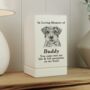 Personalised Dog Breed Small Memorial Urn, thumbnail 1 of 4