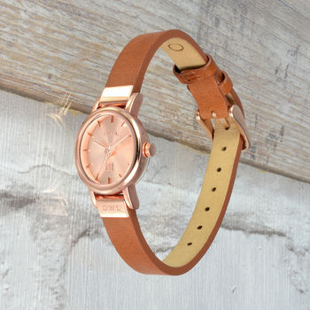 Ascot Classic Ladies Leather Watch, 4 of 9