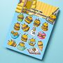 Bee Sticker Sheet | Cute Stickers, thumbnail 5 of 5