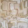 Cubist Jigsaw Wallpaper Natural, thumbnail 5 of 7