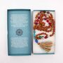 Rudraksha Crystal Mala Necklace | Forgiveness, thumbnail 2 of 3
