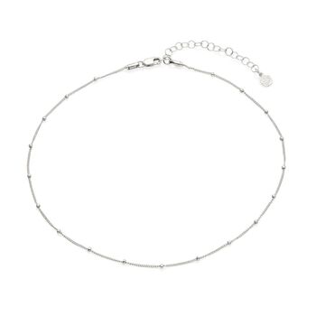 Silver Satellite Chain Choker, 3 of 7