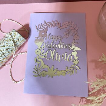 Personalised Valentines Card, 3 of 7