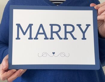 Will You Marry Me? Flashcards, 4 of 6