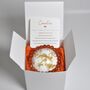 Happy Carnelian Bath Bomb And Crystal Bracelet Gift, thumbnail 4 of 7