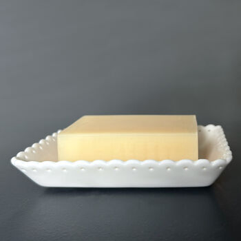 East Of India Scallop Soap Dish Blooming Gorgeou, 3 of 3