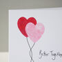Better Together Love Valentine's Card, thumbnail 5 of 7