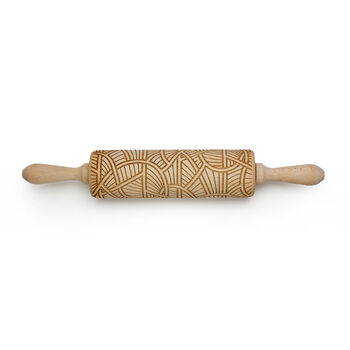 Abstract Four Patterned Embossing Rolling Pin, 2 of 4