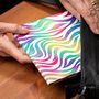 Disabled Blue Badge Parking Permit Wallet In Tiger Rainbow, thumbnail 4 of 11