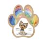 Custom Pet Memorial Ornament – Two Layer Wood Keepsake, thumbnail 2 of 3