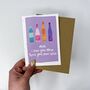 Mum Birthday Card 'Love You More Than You Love Wine', thumbnail 6 of 6