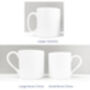 Personalised Set Of Mud And Glamour Family Mugs, thumbnail 6 of 6