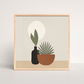 Minimalist Botanical – Premium Small Framed Paint By Numbers Kit | Creative Art Gift Made In Europe, 2 of 3