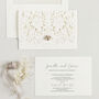 Laser Cut Wedding Invitations Joyful Collection, thumbnail 3 of 4