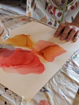 Alcohol Ink Painting Experience In Manchester, 12 of 12