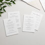 Minimal Script Wedding Invitation Suite, thumbnail 3 of 7