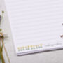 A5 Letter Writing Paper With Mole Design, thumbnail 3 of 5