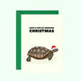 Turtle Christmas Card, thumbnail 1 of 2