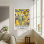 Kew Gardens Yellow Flower Art Print, thumbnail 3 of 3