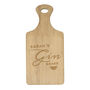 Personalised Gin Wooden Paddle Board, thumbnail 4 of 6