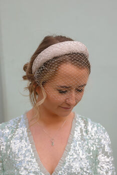 Birdcage Veil Style Your Way ' Tiffany', 4 of 11