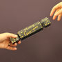 Gin Filled Christmas Cracker In Navy Or Pink, thumbnail 4 of 8
