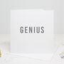 Genius Exam Congratulations Mug, thumbnail 2 of 2