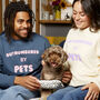 Outnumbered By Pets Sweatshirt Jumper, thumbnail 1 of 7