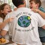 Personalised World's Best Dad Graphic T Shirt, thumbnail 1 of 4
