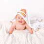 Baby Hooded Towel Rainbow, thumbnail 3 of 7
