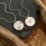 Custom Street Map Recycled Silver Necklace, thumbnail 3 of 12