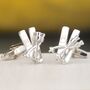 Personalised Ski And Pole Cufflinks, thumbnail 1 of 7