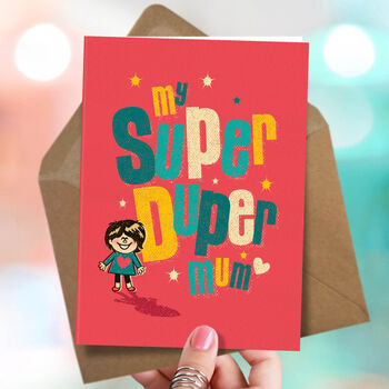 ‘Super Duper’ Card For Mum, 3 of 4