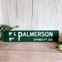 Personalised Wedding Road Sign America, thumbnail 3 of 4