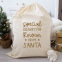 Personalised Santa Sack For Christmas Presents, thumbnail 3 of 6