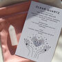 Clear Quartz Crystal Tower For Clarity And Energy Boost, thumbnail 2 of 7
