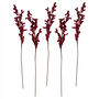 Red Berry Stems Christmas Foliage, thumbnail 3 of 3